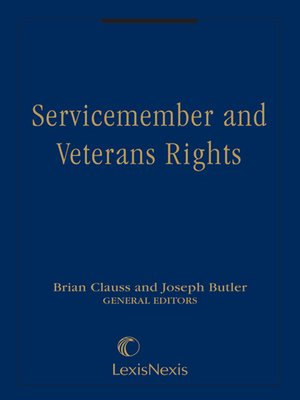 cover image of Servicemember and Veterans Rights